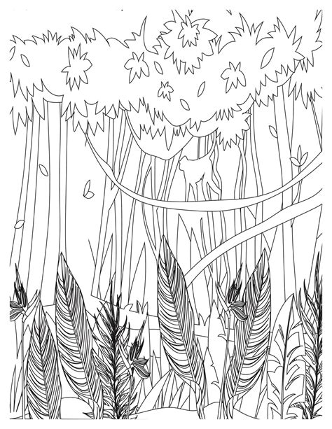 Forest Haven Coloring Pages: Explore Nature's Beauty