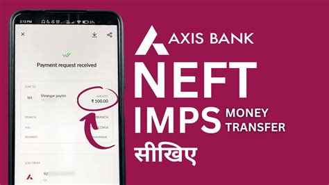 Axis Bank App Neft Imps Transfer Limit Transfer And