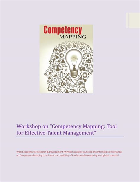 PDF Competency Mapping Workshop Brochire DOKUMEN TIPS