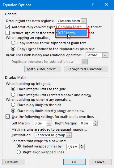 Math fonts for word - desertdax