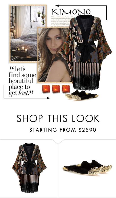 Kimono By Conch Lady Liked On Polyvore Featuring Agent Provocateur