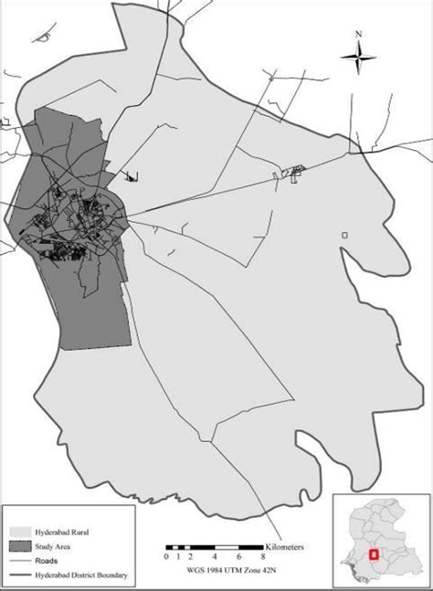 Hyderabad Princely State Map