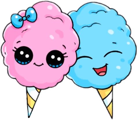 Ftecottoncandy Cartoon Cotton Candy Clipart Png Download Full