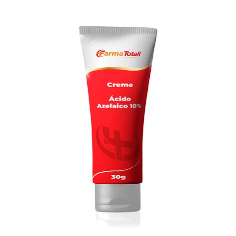 Ácido Azelaico 10 Creme 30g Farmatotall Lourdes