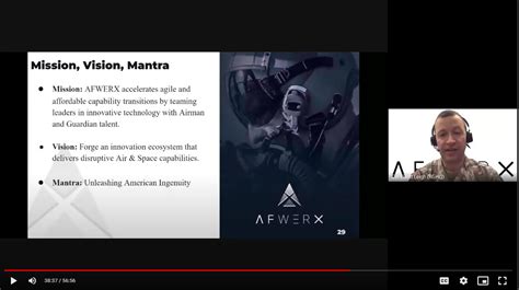 Afwerx Announces New Mantra Mission Vision Statements One Afrl