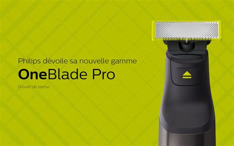 Dossier De Presse Philips Oneblade Julien Clergeaud