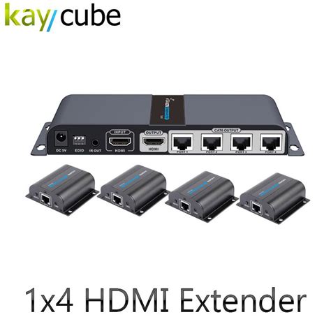 Newest Lkv Pro Up To M Ft X Hdmi Extender Splitter Loop Out