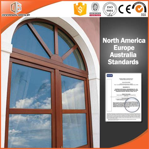 America Style Specialty Window Aluminum Clad Solid Wood Casement Window