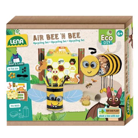 Eco Upcycling Air Bee n Bee Hôtel pour abeilles junior partyshop ch