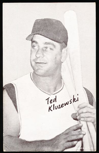 Lot Detail Baseball Exhibit Ted Kluszewski Plain Uniform