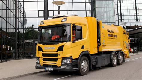 Mieciarka Na Wod R Scania Z Ogniwem Powercell Gashd Eu Lng Cng I