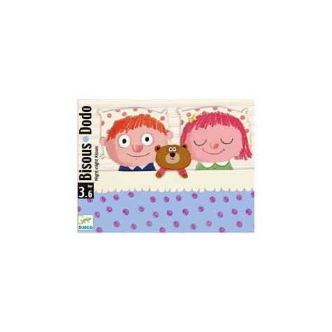 Jeu De Cartes "Bisous Dodo" Djeco