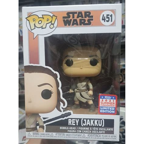 Funko Pop Star Wars Rey Jakku 451 Original Shopee Brasil