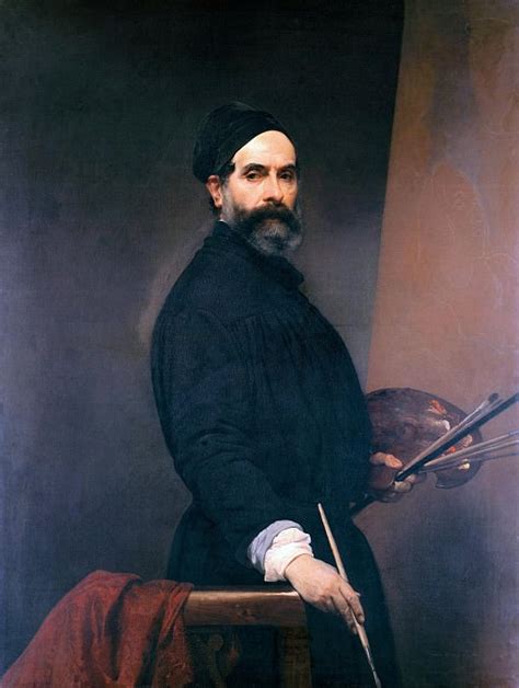 Self Portrait At Age 57 Francesco Hayez