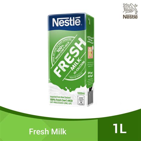 Nestl Fresh Milk L Hi Calcium Shopee Philippines