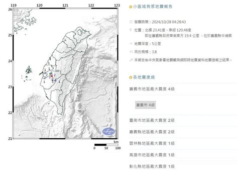 嘉義中埔深夜搖不停 居民嚇得不敢睡已連10震 生活新聞 生活 聯合新聞網