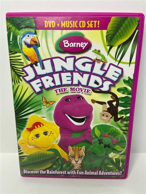 Barney DVD Lot of 5 Jungle Friends Adventure | Grelly USA