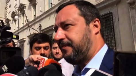 Salvini Nessuno Sbarco Da Nave Diciotti Senza Sicurezza Youtube