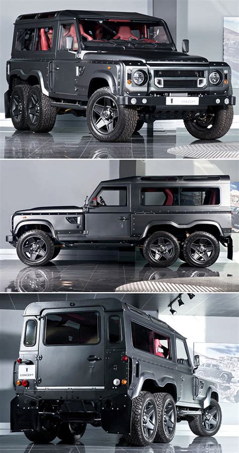 Kahn Land Rover Defender Flying Huntsman X Is A Stealthy Vehicle