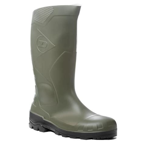 Botte de sécurité pvc vert s5 sra DUNLOP devon safety devis sous 24h