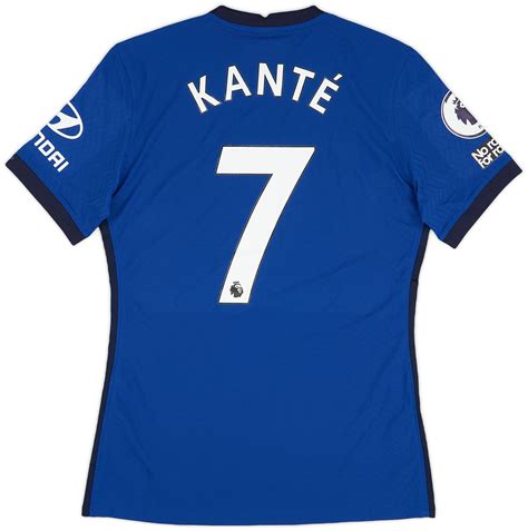 2020 21 Chelsea Match Issue Home Shirt Kante 7