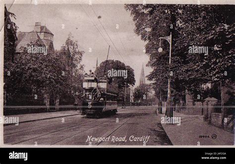 Cardiff Newport Road Stock Photo - Alamy