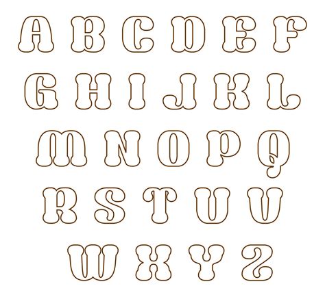 Alphabet Applique Patterns Free Pdf Printables Printablee