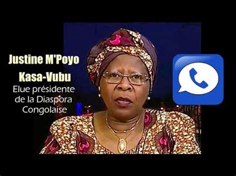 Maman Justine Kasavubu Lue Pr Sidente De La Diaspora Congolaise Ere