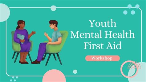 Minimal Youth Mental Health First Aid Workshop Free PPT Google