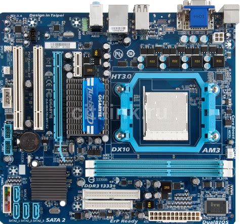 Характеристики Материнская плата GIGABYTE GA-MA78LMT-S2, SocketAM3, AMD ...