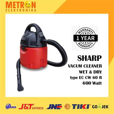 Jual Sharp Ec Cw R Vacuum Cleaner Wet Dry Penghisap Debu