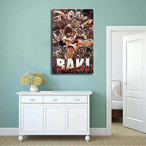 YYUU Gurappura Baki Poster Baki Hanma Poster Baki Poster (18) Canvas ...