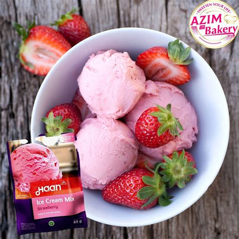 Haan Ice Cream Mix Vanilla Strawberry Chocolate Serbuk Aiskrim By Azim Bakery Bch Rawang