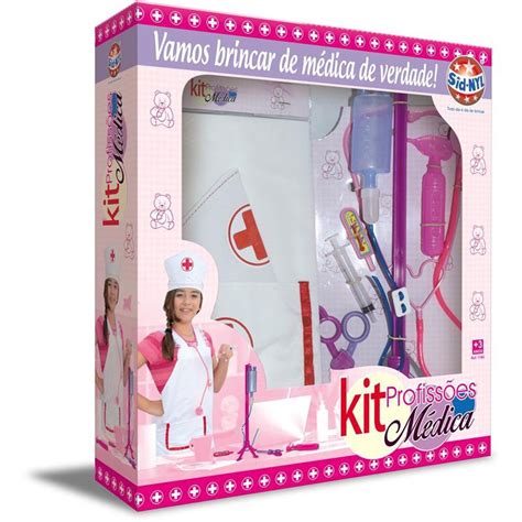 Brincando De Profissoes Kit Medico Sid Nyl Submarino