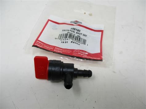 Genuine Briggs And Stratton 698180 Fuel Valve Shut Off Ebay