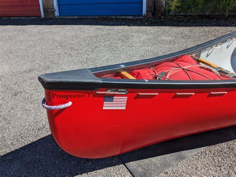 For Sale Royalex Wenonah Prospector 15 Canoe Red In Outstanding