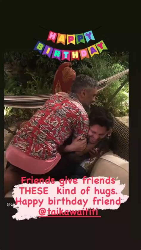 Taika Waititi - IG Story, 2021 | Taika waititi, Happy birthday friend ...