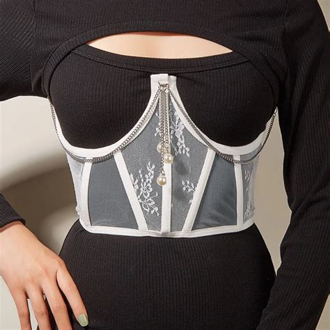 Corset Belts Women Black Corset Belt Underbust Corsets Waist Belt