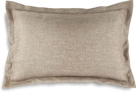 Amazon Aiking Home 12 X18 Solid Faux Linen Pillow Cover Wheat