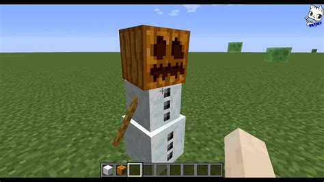 Schneemann Bauen In Minecraft YouTube