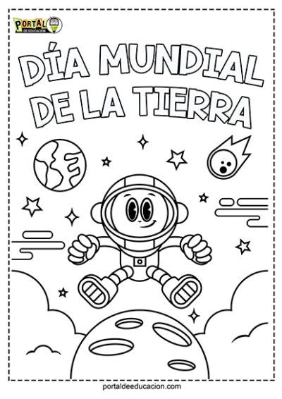 Actividades Del Día De La Tierra Para Colorear Gratis Pdf