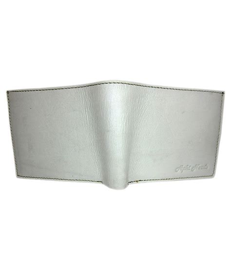 Premium Leather White Mens Wallet: Buy Online at Low Price in India ...