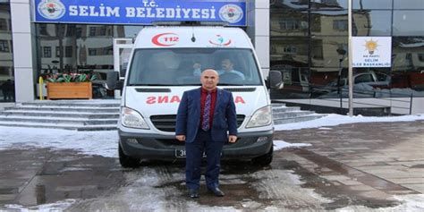 İstanbul İl Sağlık Müdürlüğü Selim Belediyesine ambulans hibe etti