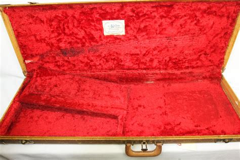 Fender Stratocaster Case Tweed Cases Mid Century Guitars