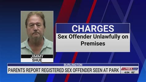 Parents In Burlington Report Registered Sex Offender Seen At Park YouTube