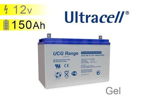 Batterie Solaire Ultracell Uc Gel V Ah