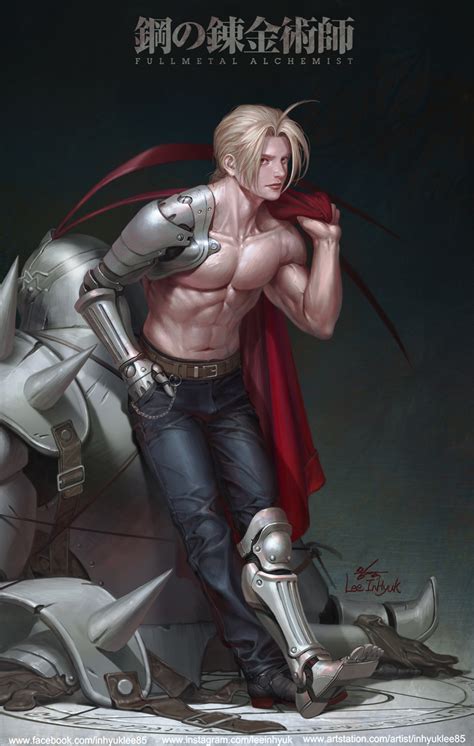 Edward Elric Fullmetal Alchemist Image By Inhyuk Lee