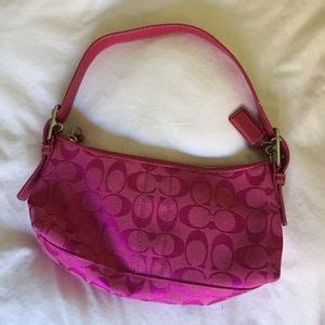 Hot Pink Coach Purse On Poshmark