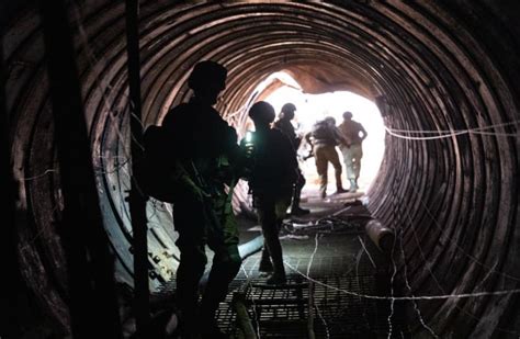 Idf Reveals How It Floods Hamas Underground World With Anti Tunnel Tool The Jerusalem Post