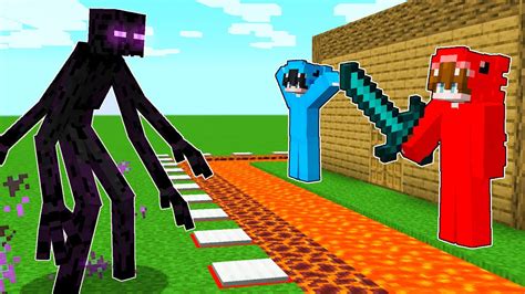 Enderman Mutante VS La Casa Más Segura de Minecraft YouTube